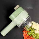 Turbo Chef 4 em 1 – Cortador e Triturador Elétrico Sem Fio 200ml