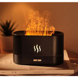 Difusor de Aromaterapia 2 em 1 FlameAroma – Umidificador com Efeito de Chama (200ml)