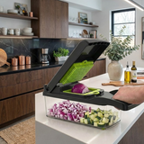 Triturador de Legumes Multifuncional 14 em 1 com Cesto