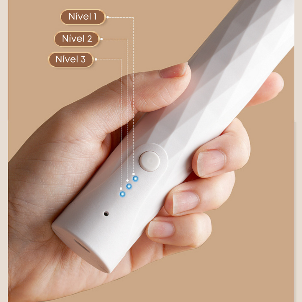 Mini Mixer Elétrico USB p/ Café, Leite, Ovos e Shakes