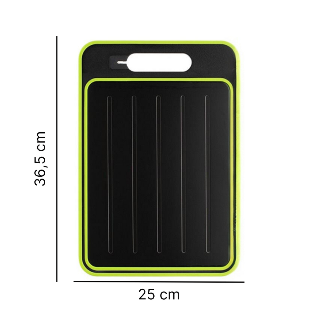 Tábua de Corte 3 em 1 com Descongelador e Amolador