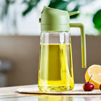 Pulverizador de Óleo 2 em 1 500ml com Controle de Porção - Compre 1 Leve 2