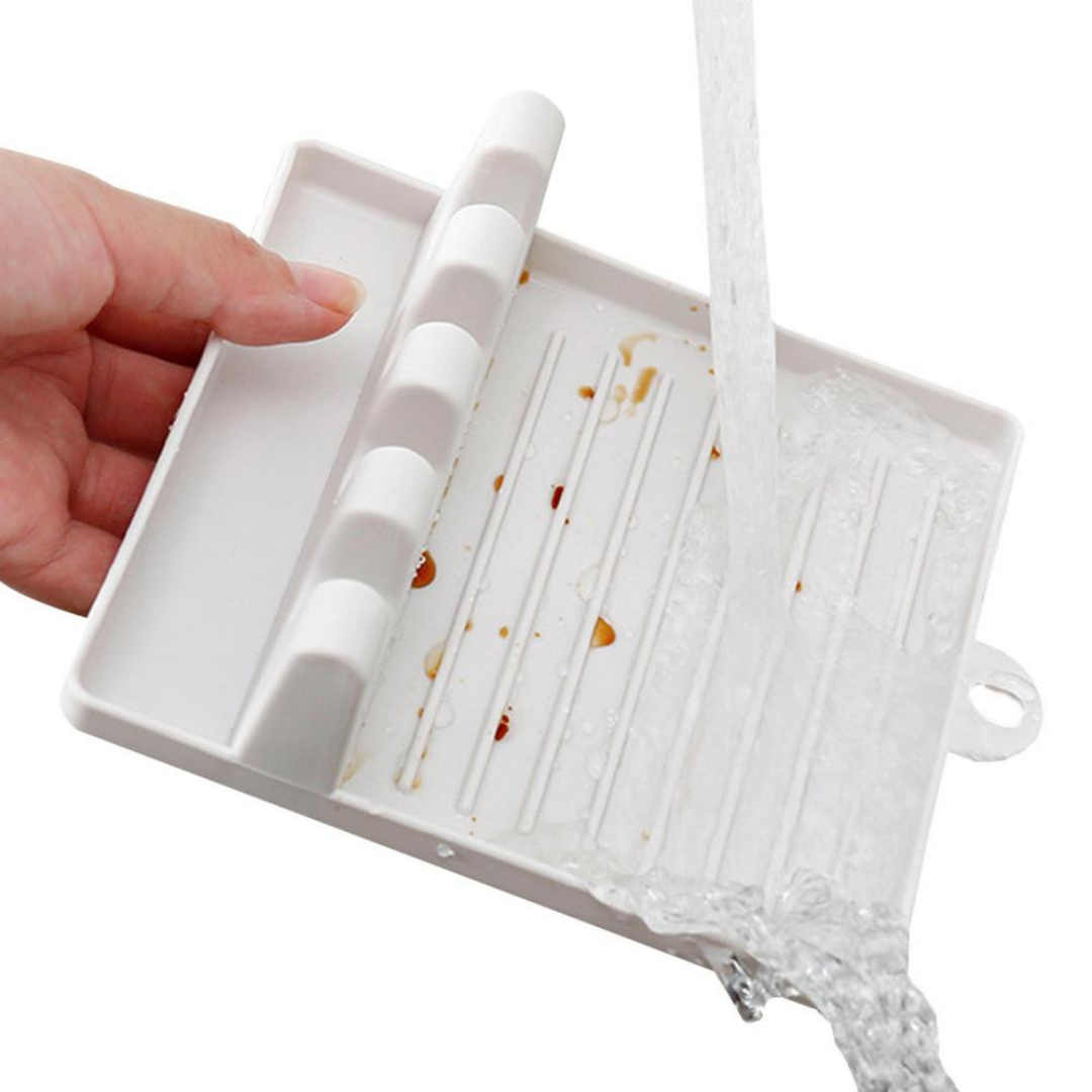 Suporte de Descanso para Talheres  Limpeza e Praticidade