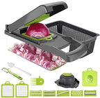 Triturador de Legumes Multifuncional 14 em 1 com Cesto