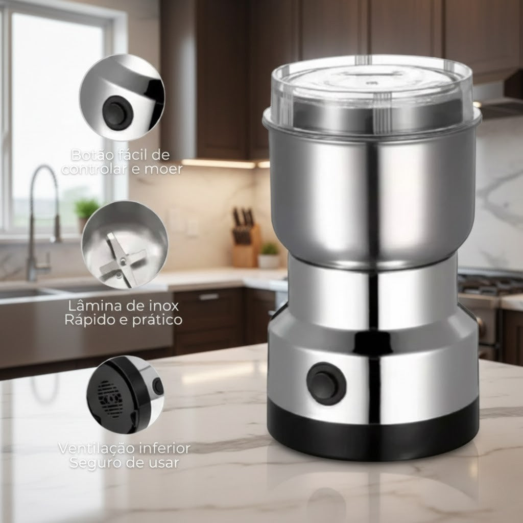 Moedor de Grãos de Café Gran'd Gusto - Moagem Rápida e Segura