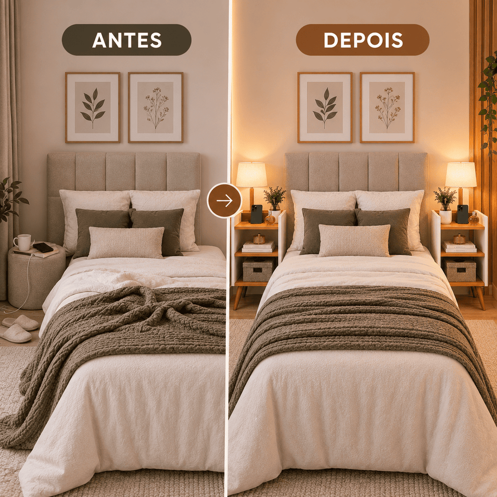 Kit Mesa de Cabeceira BellaHome™