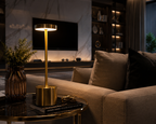 Luminária de Mesa Touch Recarregável 3 Tons de Luz