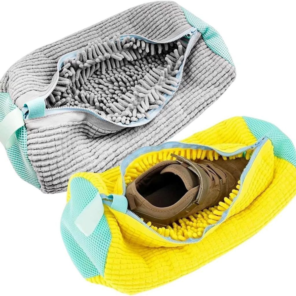 1/2/3 Sacos De Lavagem para Sapatos Máquina de Lavar