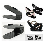 Organizadores de Sapatos | Ajustável e Resistente Preto [COMPRE 5 LEVE 10]