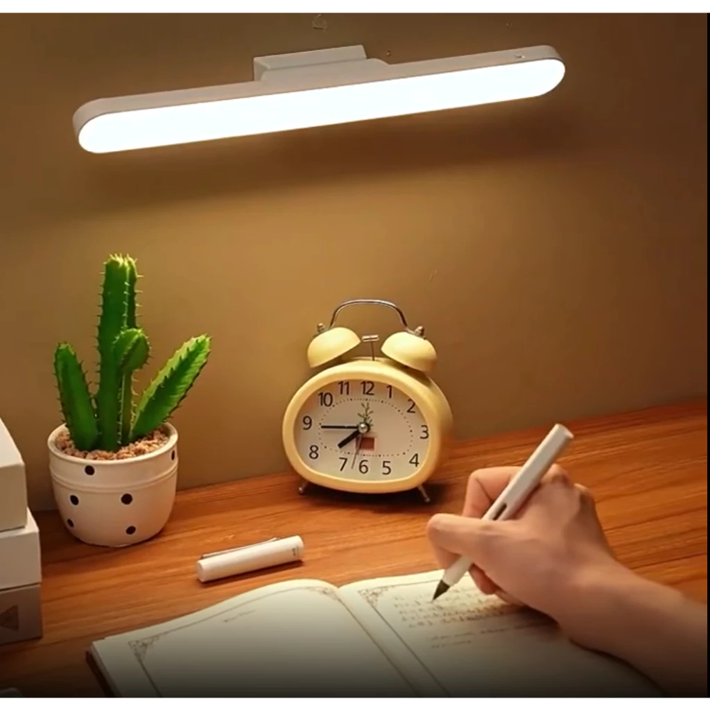 Luminária De Led Sobrepor Bastão Recarregável Sem Fio Com Suporte Magnético E Touch 3 cores com Controle Remoto