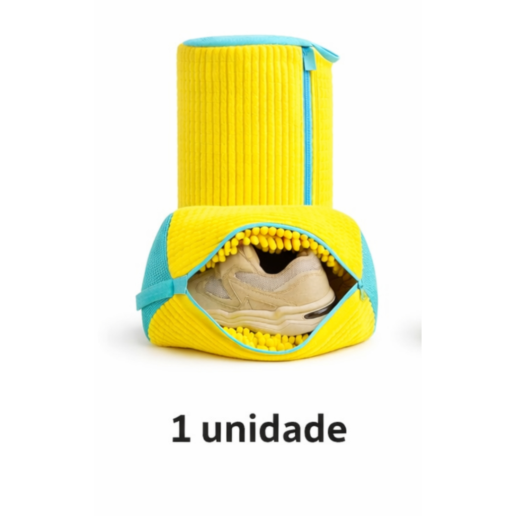 Bolsa Protetora para Lavar Tênis na Máquina | Proteção, Limpeza e Praticidade