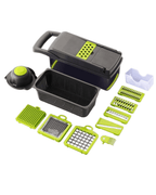 Triturador de Legumes Multifuncional 14 em 1 com Cesto