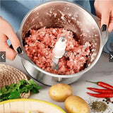 Triturador de Alimentos Elétrico Turbo Chef- Pique e Triture Carnes, Legumes e Temperos